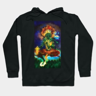 Aryatara, noble Tara, bodhisattva of compassion Hoodie